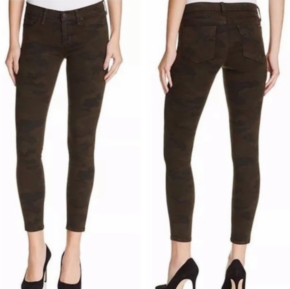 HUDSON Krista Ankle Super Skinny Camo Jeans 27 - Picture 1 of 7